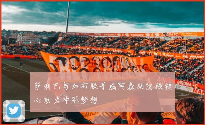 萨利巴与加布联手成阿森纳防线核心助力冲冠梦想