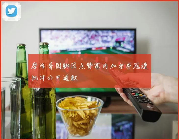 摩洛哥国脚因点赞塞内加尔夺冠遭批评公开道歉